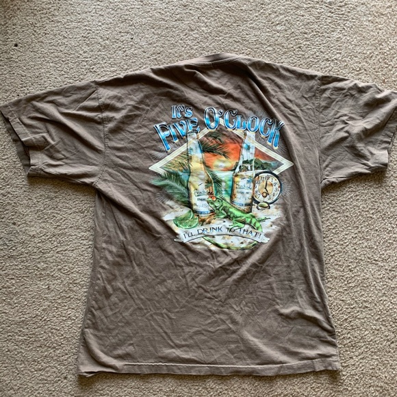 Newport Blue Drinking Tshirt - Picture 2 of 2